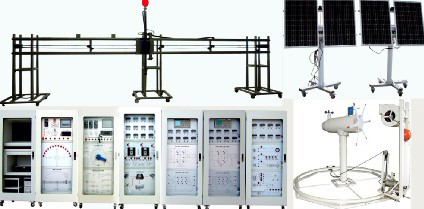 風光互補發(fā)電、充電、逆變實訓裝置